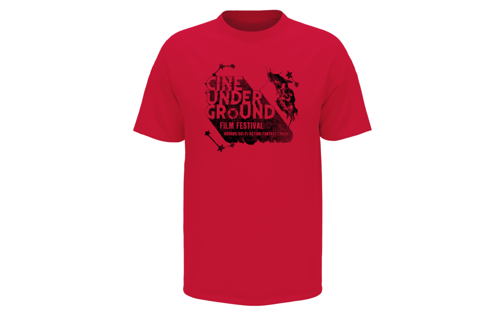 CineUnderground Festival Red T-Shirt