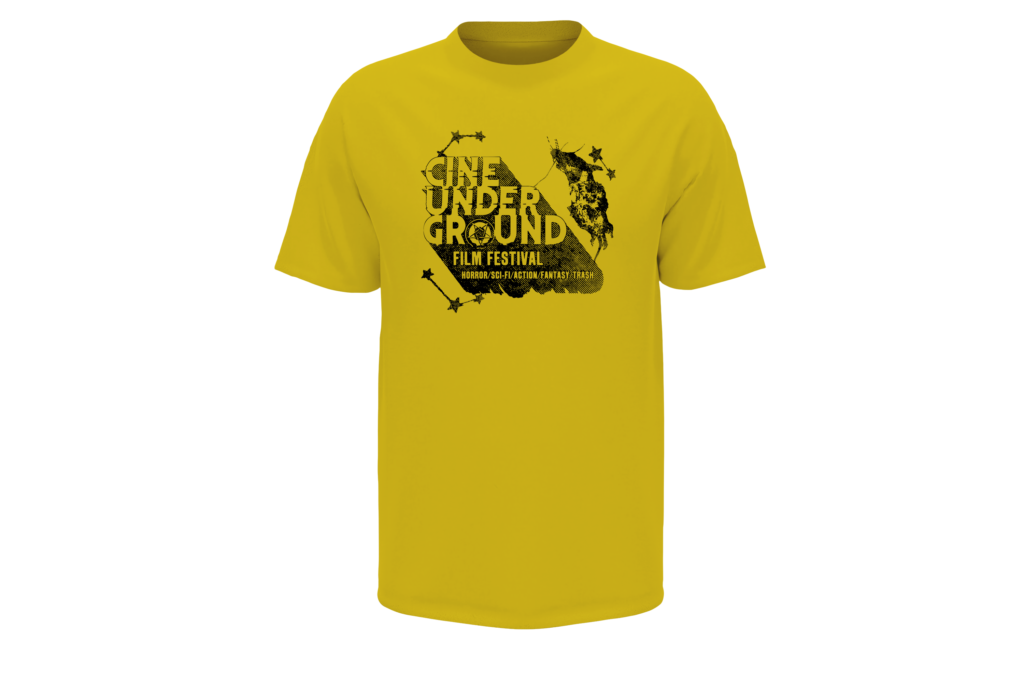 CineUnderground Festival Yellow T-Shirt
