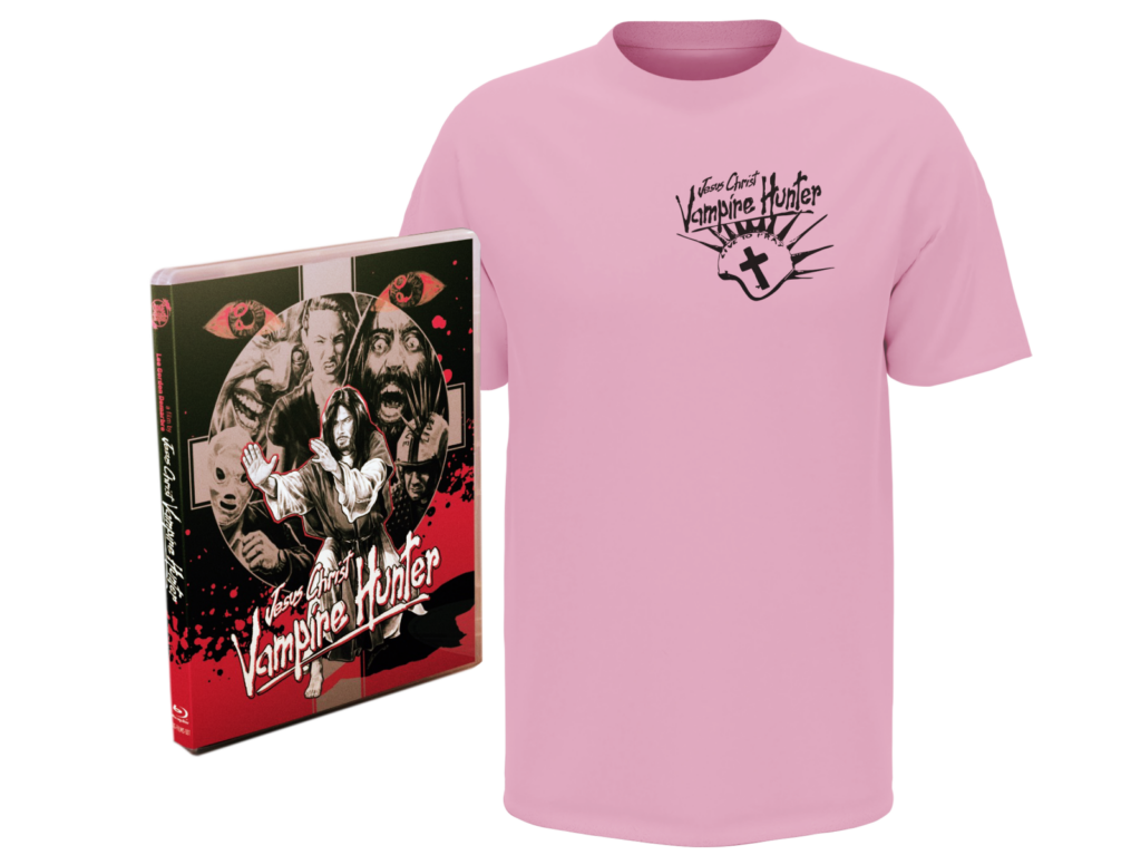PRAY BUNDLE Jesus Christ Vampire Hunter Bluray + Live To Pray T-Shirt