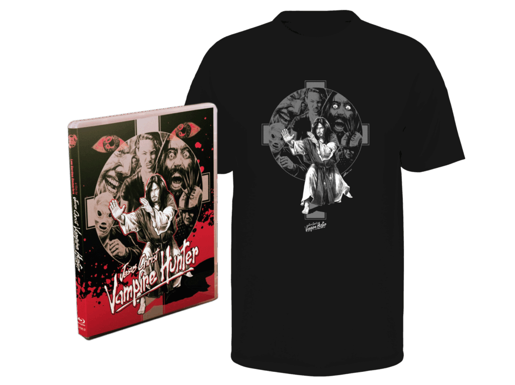BLACK BUNDLE Jesus Christ Vampire Hunter Bluray + T-Shirt