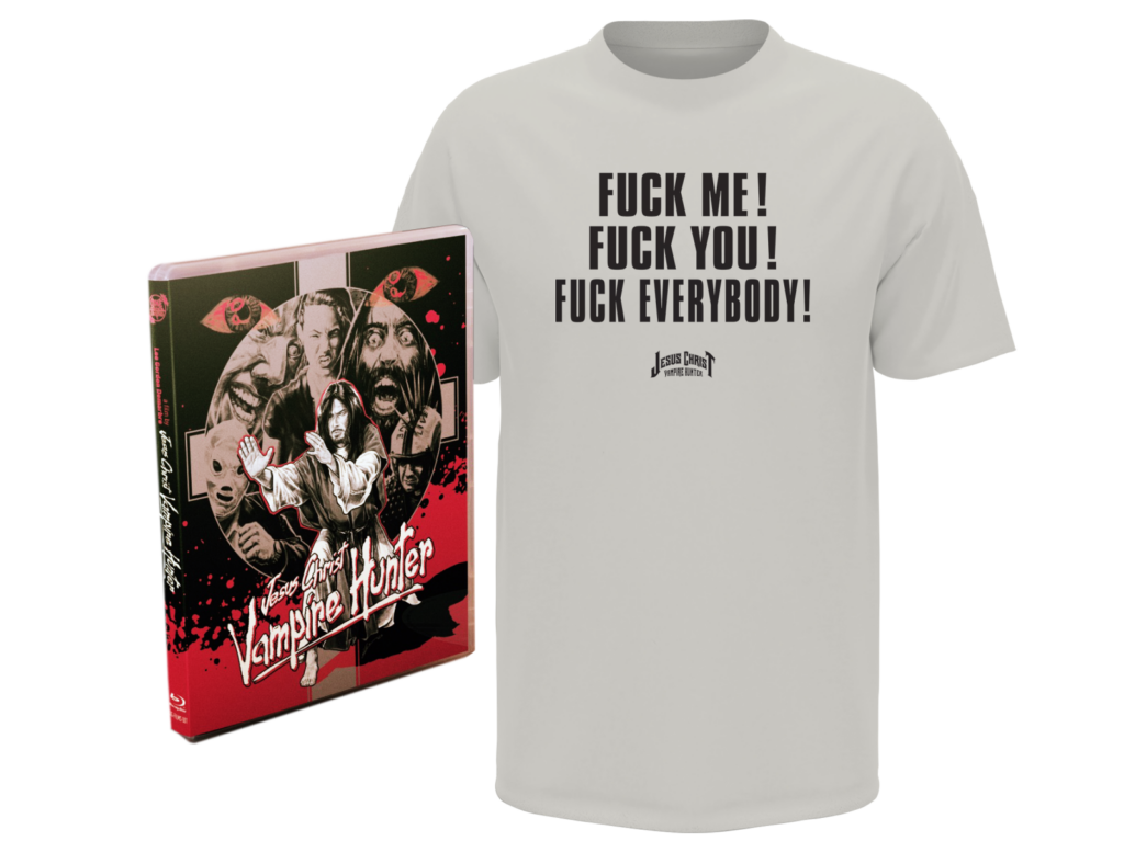 FUCK BUNDLE Jesus Christ Vampire Hunter Bluray + T-Shirt