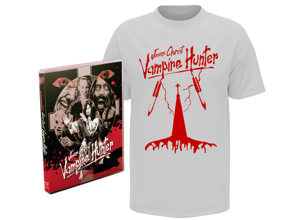 TITLE-W BUNDLE Jesus Christ Vampire Hunter Bluray + T-Shirt