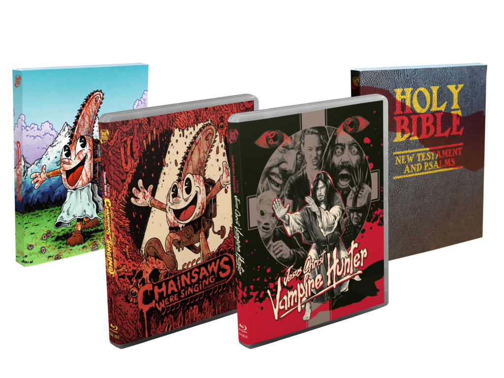 BLURAY BUNDLE - Chainsaws Were Singing + Jesus Christ Vampire Hunter