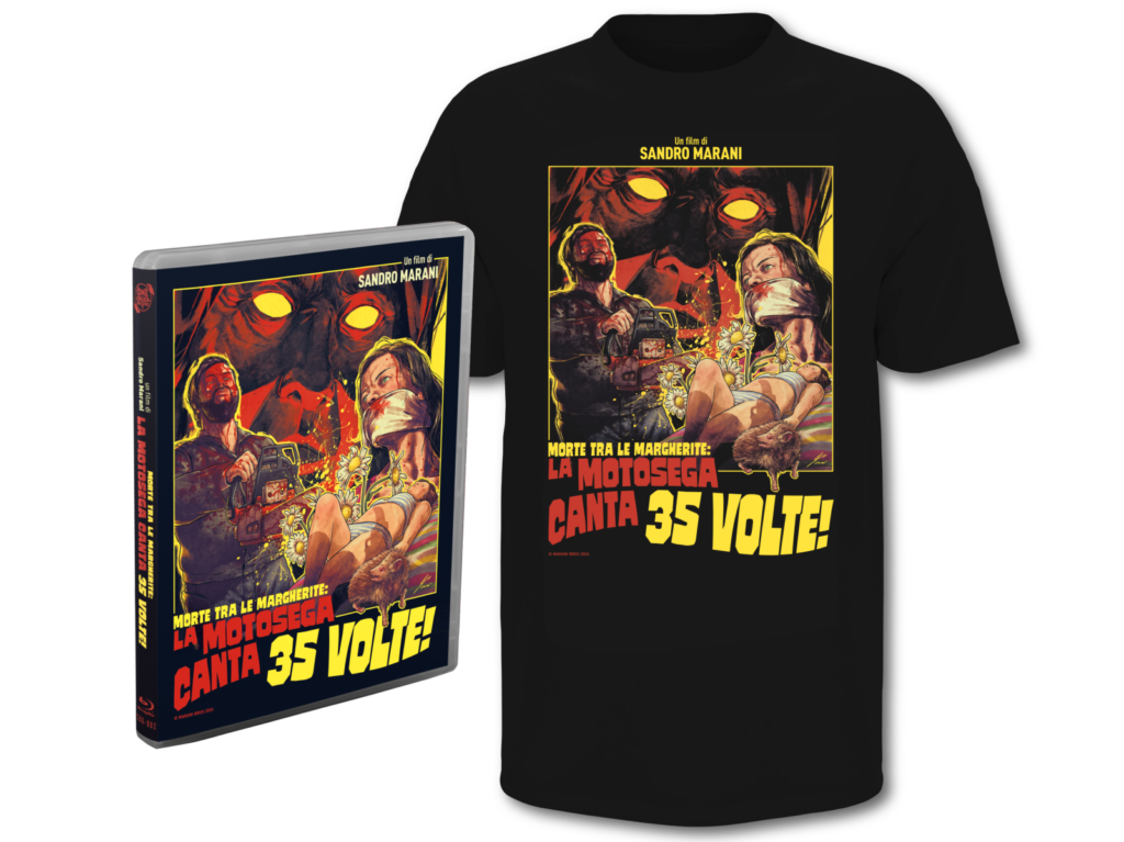 ITALIAN BUNDLE Chainsaws Were Singing Blu-ray + T-Shirt