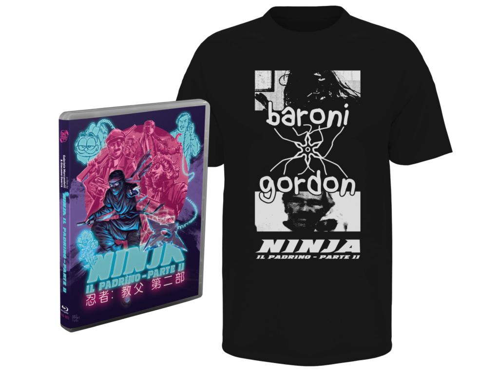 BARONI x GORDON BUNDLE Ninja il Padrino - Parte II Blu-ray + T-shirt