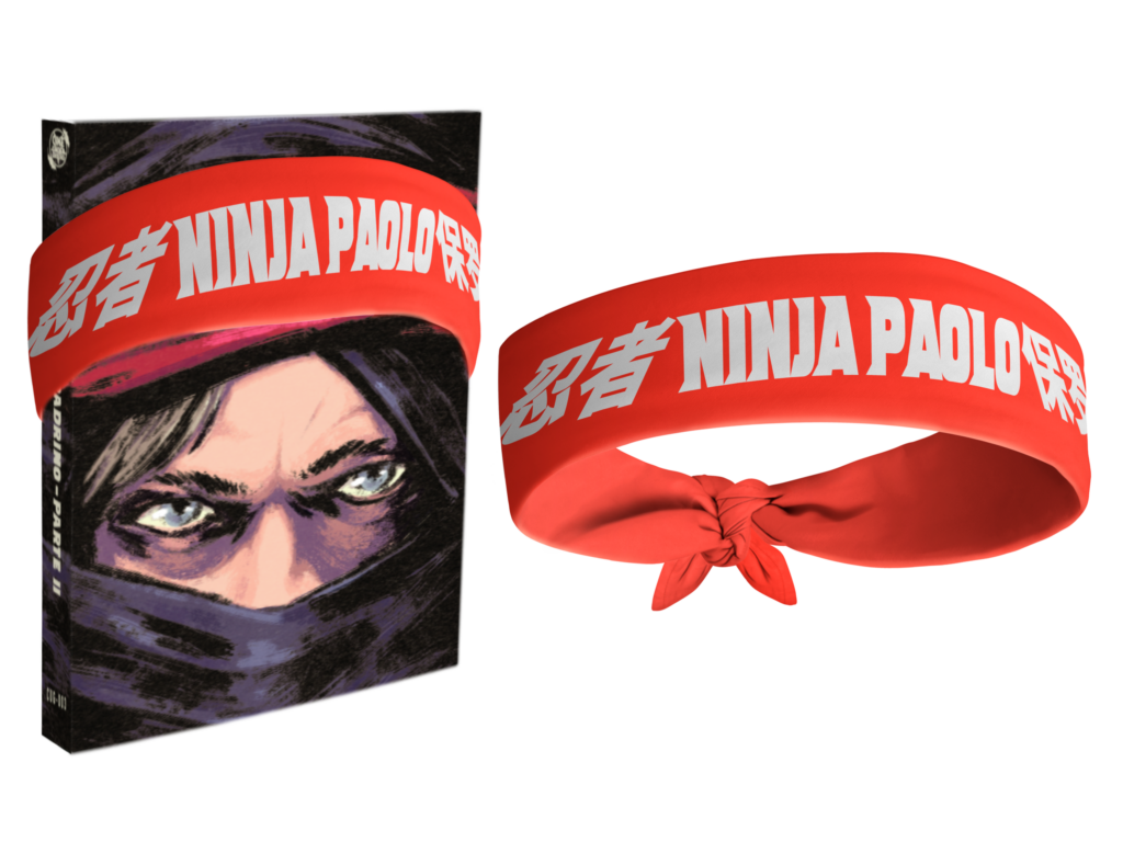BANDANA BUNDLE Ninja il Padrino - Parte II SIGNED Blu-ray + headband