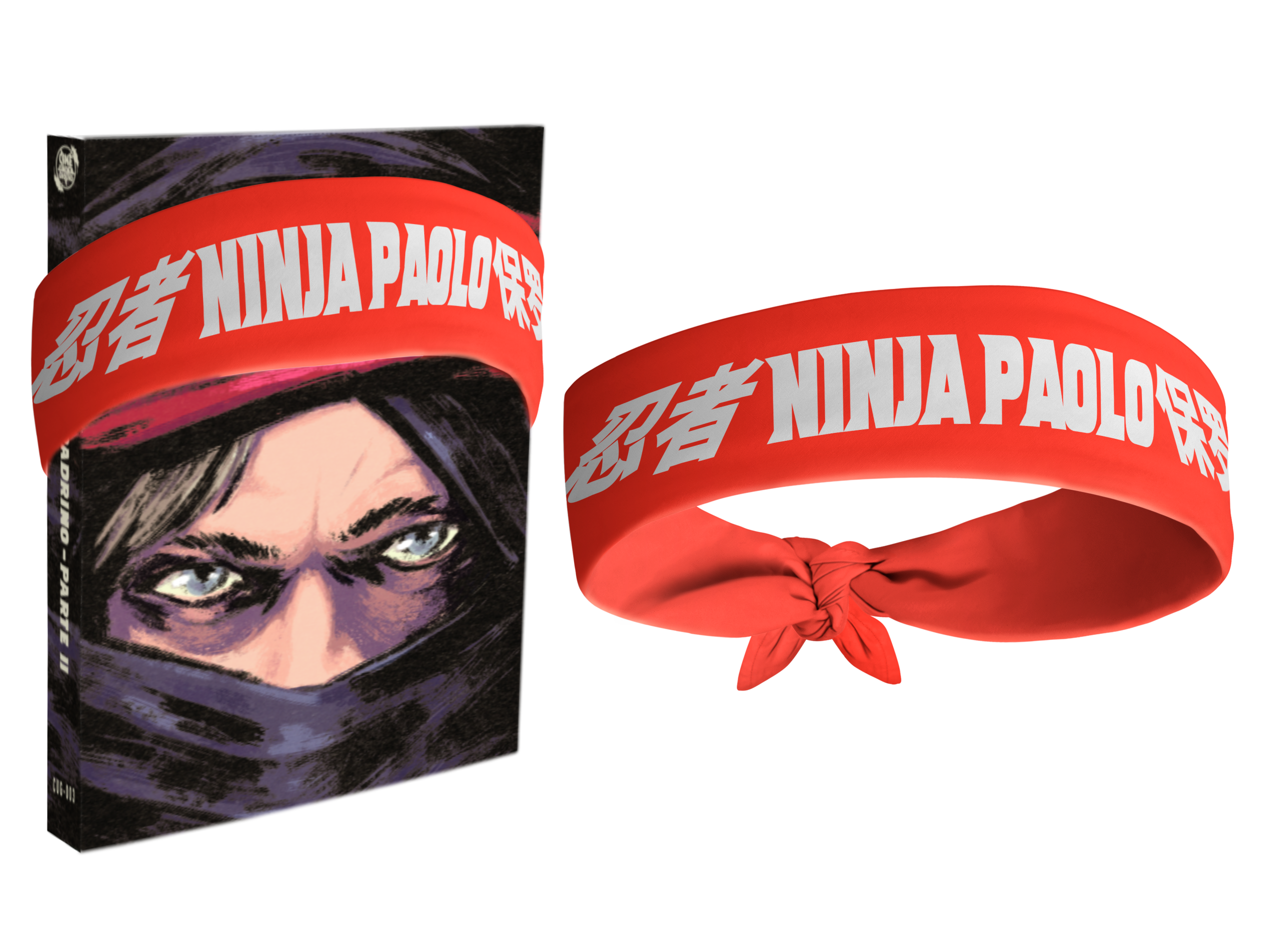 BANDANA BUNDLE Ninja il Padrino - Parte II SIGNED Blu-ray + headband